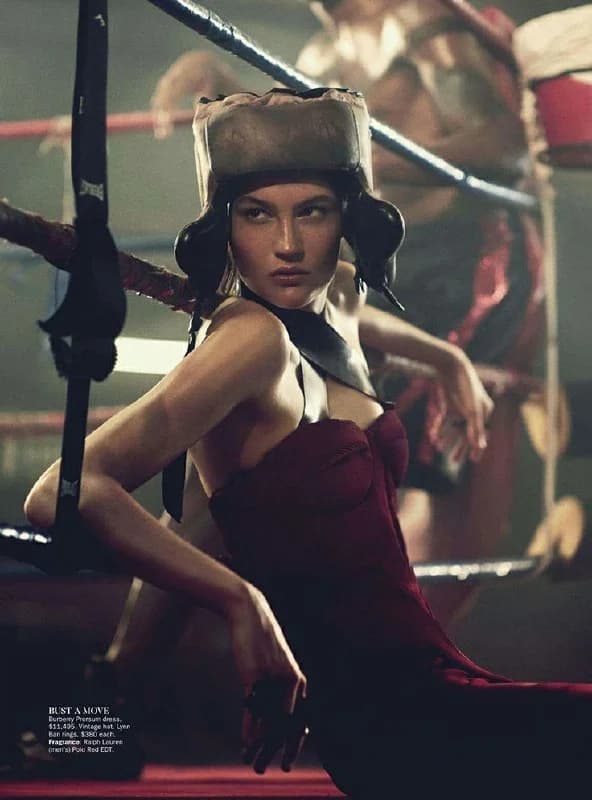 Ring girl для турнира «Легенды осени»