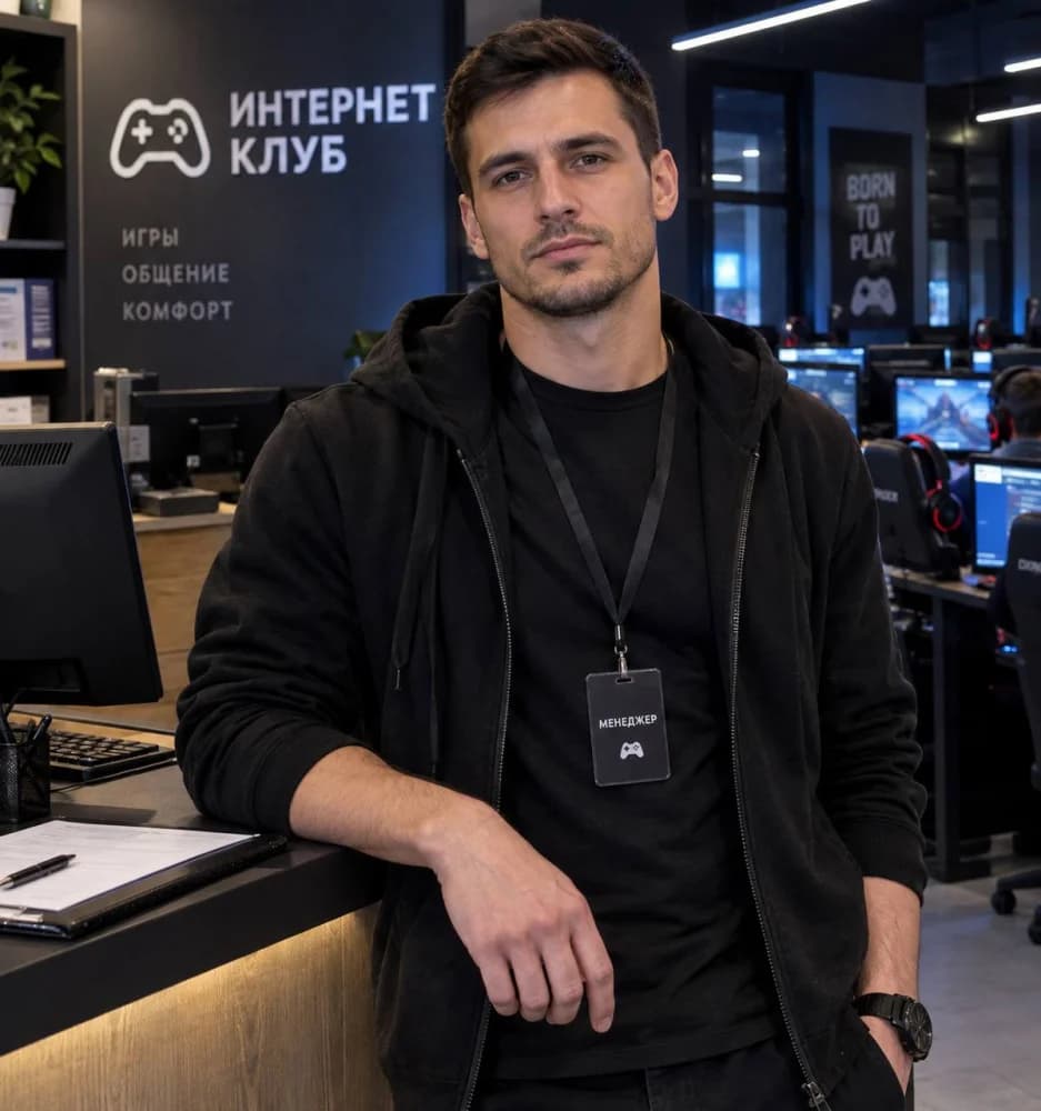 Кастинг актеров на роль менеджер интернет клуба для съемки сериала "ЯД"