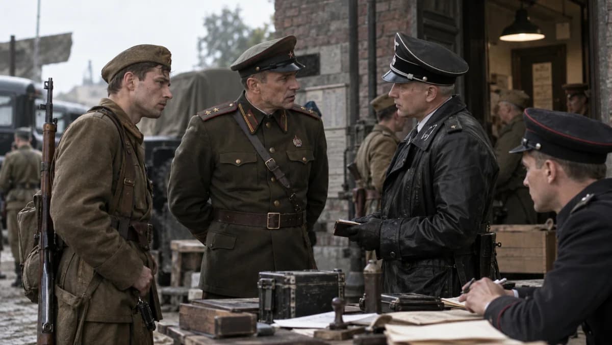 Кастинг актеров в исторический сериал о событиях конца войны