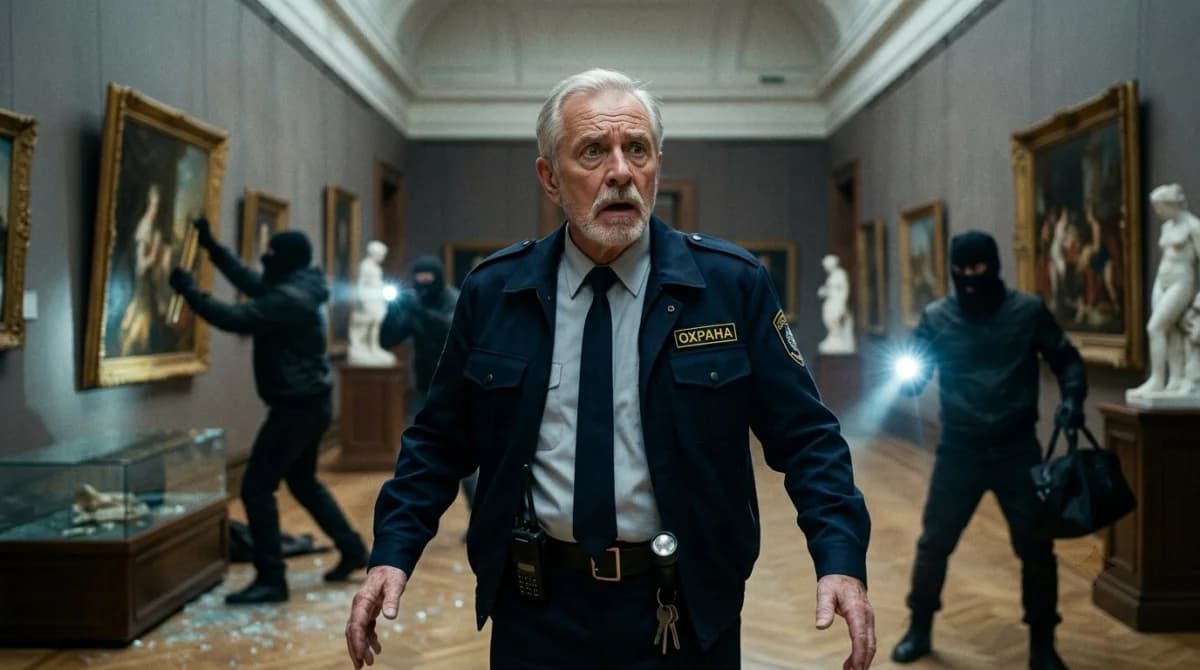 Кастинг актеров на роль охранник музея для съемки нового сериала