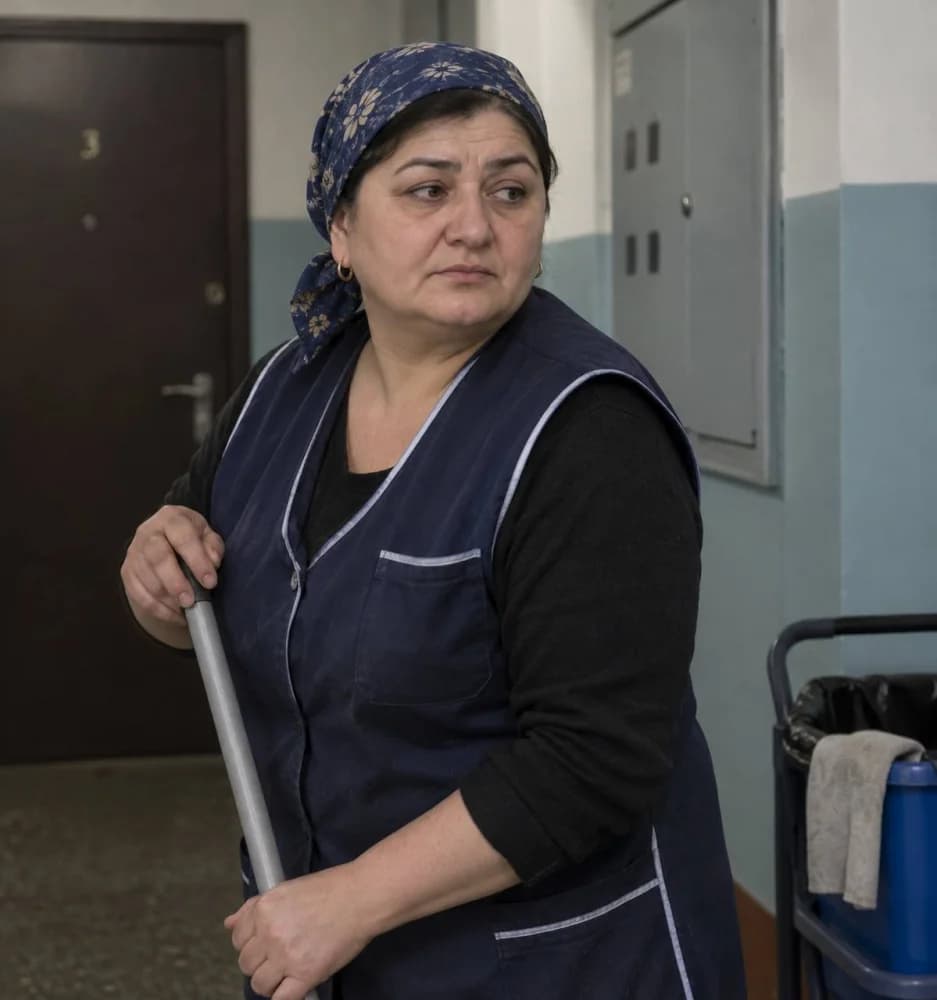 Кастинг актеров на роль уборщица для съемки сериала "Решетка"
